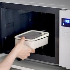 전자렌지 가능! 무연마 모노테일 세보리 스텐 304 전자렌지 보관용기 700ml
