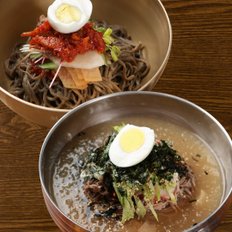  [강릉맛집/동해막국수 14인분] 물7팩+비빔7팩 개별포장