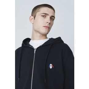 Basic Hooded Zip-Up (Small Mutton)_BLACK_LNTA0TS94 (남여공용)