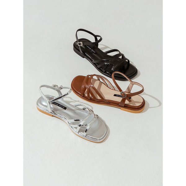 글렌 단화 스트랩샌들 1cm