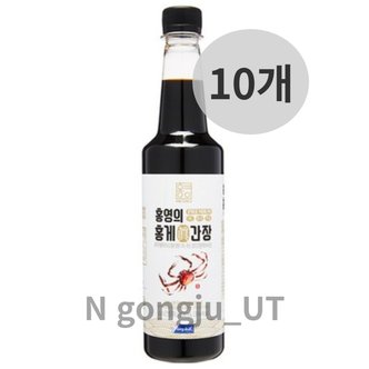  홍영의 프리미엄 만능 소스 홍게 진간장 500ml 10개