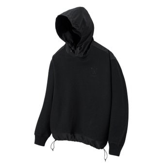  Privacy Artwork Woven Set-up Hoodie (Black) [LSRSCTH104M]