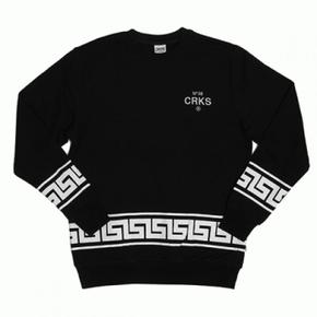 크룩스앤캐슬 GRECO CREWNECK - BLK(1520124)