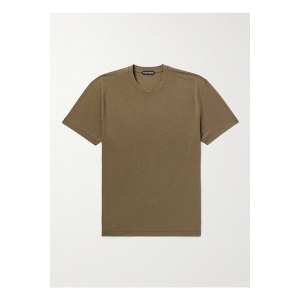 라이오셀 코튼 블렌드 저지 티셔츠 46376663162880682