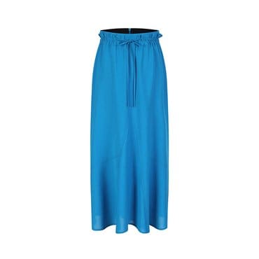 LAFEL 라펠소로브 헴 슬릿 드로우스트링 스커트LNMS2620