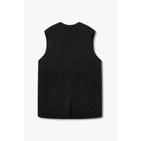 리브드 오버사이즈 버튼업 베스트 3616101109000