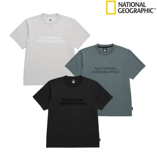 [시흥점] N242UTS210 남여공용 그레이페롯 BIG LOGO H/TEE (기본핏)