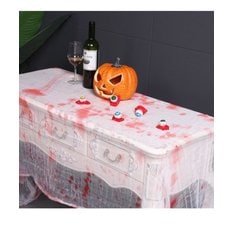 텐바이텐 할로윈 장식 소품 벽 테이블 거미줄 레드 핏자국 거즈 공포 연출 가