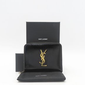 고이비토 중고명품 생로랑 YSL 로고 집업 중지갑 K4151YSL