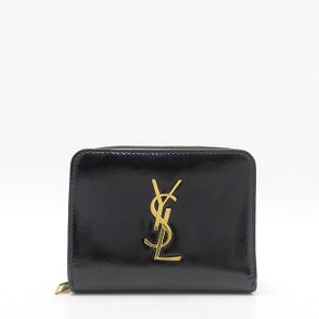 고이비토 중고명품 생로랑 YSL 로고 집업 중지갑 K4151YSL