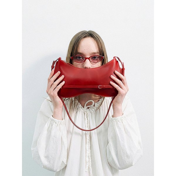 벨 주르 레더 백_레드 Belle Jour Leather Bag Red