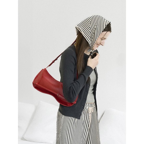 벨 주르 레더 백_레드 Belle Jour Leather Bag Red