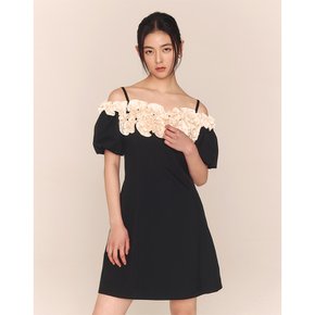 [최초가:328000원]Elina / Off-Shoulder Ruffle Mini Dress