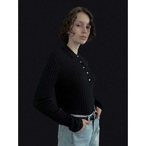 [24 FALL][SALT Label] JANE KNIT TOP_NAVY