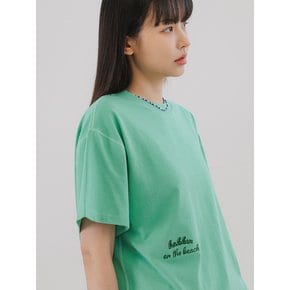 Silent beach 반팔티셔츠 BK3974_민트