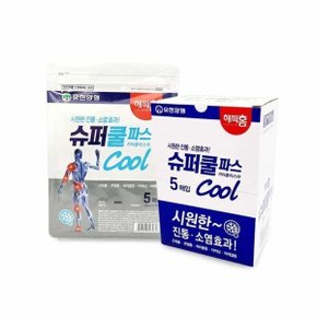 슈퍼쿨파스 5매입 근욱통 타박상 결림
