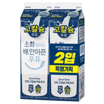  남양 락토프리 고칼슘우유 900ml*2