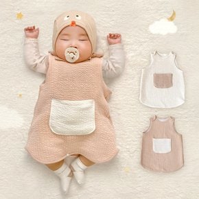 포근포근 잘~자 포켓 수면조끼(4계절)