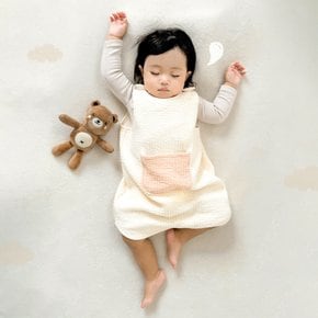 포근포근 잘~자 포켓 수면조끼(4계절)