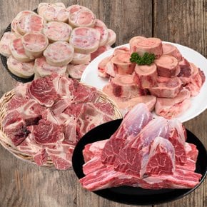 우족1kg+사골1kg+잡뼈1kg+사태200g