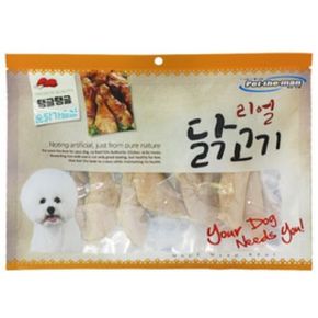 펫더맨 순닭가슴살 리얼닭고기탱글탱글 300g X ( 2매입 )