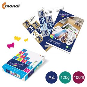 Mondi 컬러레이저전용지 A4 120g 100매 몬디 고급용지