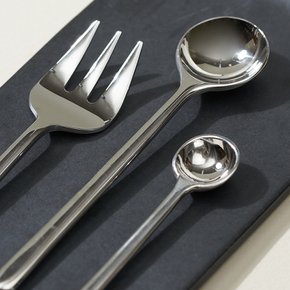 샤또 디저트 스푼 메탈 13cm