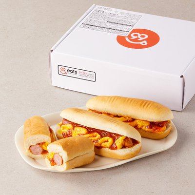 미국식 핫도그 칠리치즈 3입 기획 (130g*3개입)