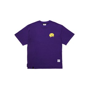 Second Coming Oversized Short Sleeves T-Shirts Purple