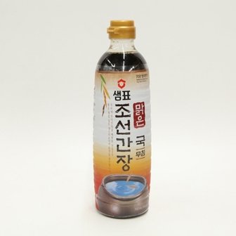 동원 샘표 맑은 조선간장 국 무침용 930ml