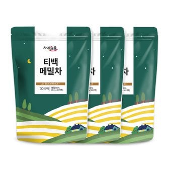 차예마을 국내산 메밀차 30티백 x 3팩..