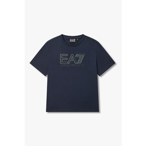 [남아] 아웃라인 EA7 로고 티셔츠 0456110107000