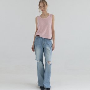 Summer Haze Knit Tank_Pink