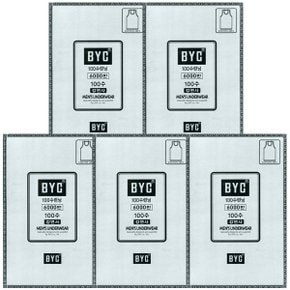 빅사이즈남성100수민소매런닝5종[BYI6038]