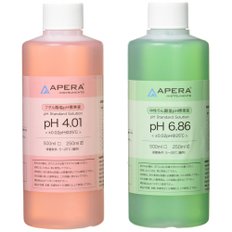 APERA pH 표준액 세트 색깔 교정액 pH4.016.86 각 250ml