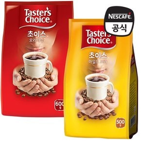 [명절이후순차배송]테이스터스 초이스 커피 2종 (오리지널 600g+모카 500g / 1100g)