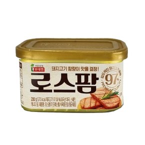 국산 돼지고기 저온숙성 롯데 술안주 간단 로스팜 200g x 10개