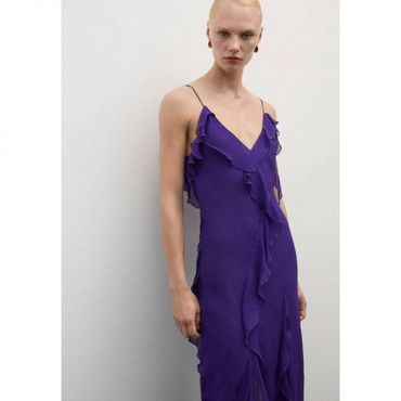 이스퀘어 5091424 Mango Maxi dress - morado