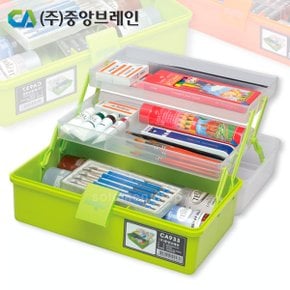 CA933 정리함/다용도보관함/화구박스/약상자/소품함/부품함/공구함/악세사리통/공구박스/구급함/