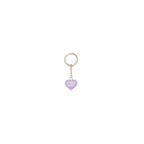 하트 로고 키링 퍼플 HM29GD154 PURPLE