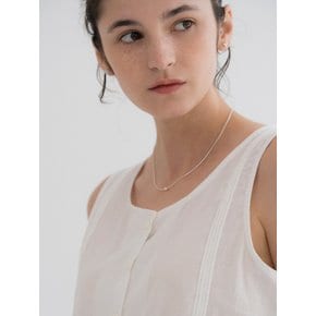 Salt string blouse (white)