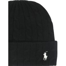 랄프로렌 Beanie 455922986001POLO BLACK Black