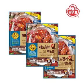 오즈키친 레드칠리치킨윙봉 350g x 3개