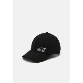 5157881 EA7 BASEBALL HAT UNI - Cap black/white