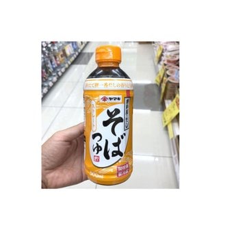  야마키 가츠오 소바 쯔유 스트레이트 500ml