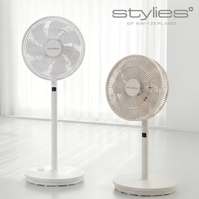 스탠드 써큘레이터 선풍기 BLDC 저소음 리모컨 에어 서큘레이터 화이트