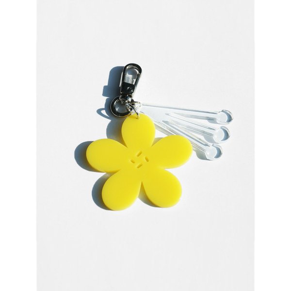 Oxalis Flower Keyring
