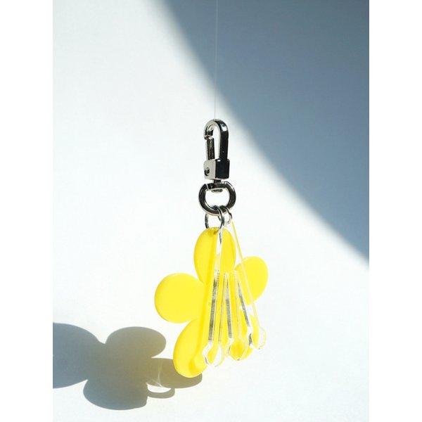 Oxalis Flower Keyring