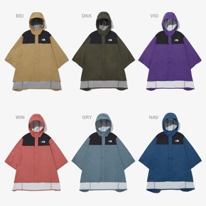 NC2HQ01 키즈 마운틴 판초 KS MOUNTAIN PONCHO