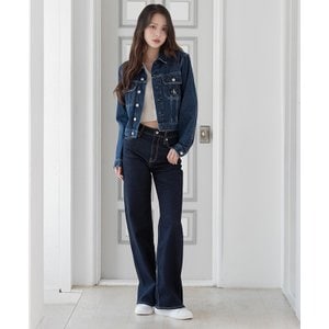 Calvin Klein Jeans 여성 와이드핏 린스 데님(J224926)